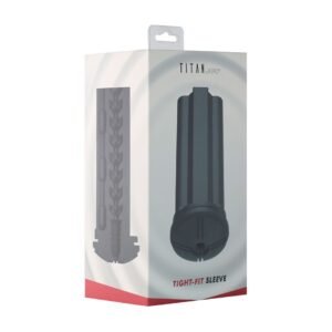 Змінна насадка для мастурбатора Kiiroo Titan Sleeve, імітація анального отвору, чорна