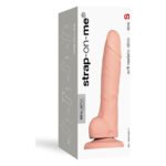 Реалістичний фалоімітатор Strap-On-Me SOFT REALISTIC DILDO Vanilla - Size S