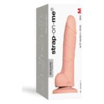 Реалістичний фалоімітатор Strap-On-Me SOFT REALISTIC DILDO Vanilla - Size M