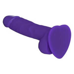 Реалістичний фалоімітатор Strap-On-Me SOFT REALISTIC DILDO Violet - Size M