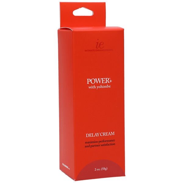 Потужний крем-пролонгатор Doc Johnson Power+with Yohimbe Delay Cream, екстракт Йохимбе, 56 г, коробка Потужний крем-пролонгатор Doc Johnson Power+with Yohimbe Delay Cream, екстракт Йохимбе, 56 г, коробка