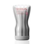 Мастурбатор Tenga Squeeze Tube Cup (м’яка подушечка) GENTLE стискається