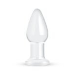 Анальна пробка зі скла Clear Glass Buttplug