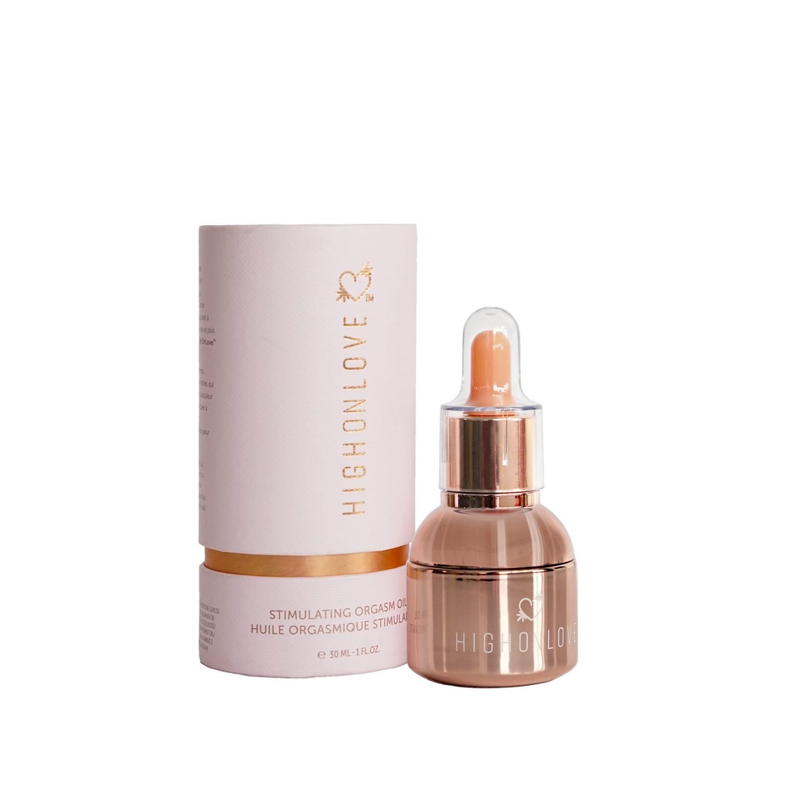 Збуджуючі краплі для клітора HighOnLove Stimulating Gel O Oil (30 мл) з маслом насіння конопель Збуджуючі краплі для клітора HighOnLove Stimulating Gel O Oil (30 мл) з маслом насіння конопель