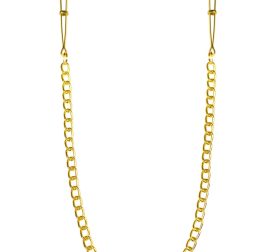 tonkie-zazhimy-dlya-soskov-s-tsepochkoy-feral-feelings-chain-thin-nipple-clamps-zoloto-chernyy-30910884510653