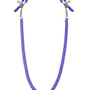 zazhimy-dlya-soskov-s-tsepochkoy-feral-feelings-nipple-clamps-classic-fioletovyy-47359152244574
