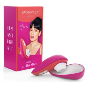 Безконтактний клітор стимулятор Womanizer Liberty by Lily Allen Rebellious Pink