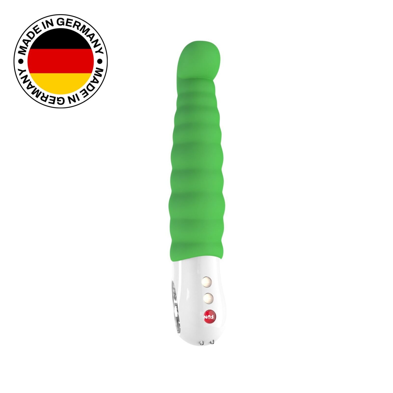 Вібратор точки G Fun Factory PATCHY PAUL fresh green, гнучкий, 12 режимів Вібратор точки G Fun Factory PATCHY PAUL fresh green, гнучкий, 12 режимів