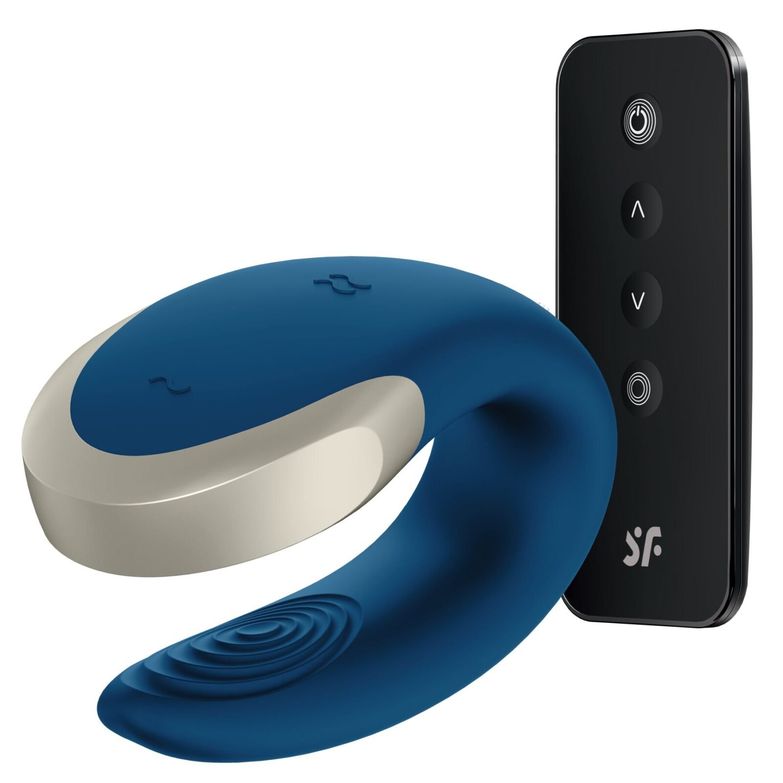 Смарт-вібратор для пар Satisfyer Double Love (Blue) Смарт-вібратор для пар Satisfyer Double Love (Blue)