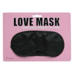 Маска на очі Love mask, Black