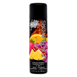 Розігріваючий їстівний лубрикант 4 в 1 Wet Fun Passion Gleitgel (Фрукти) 89 мл