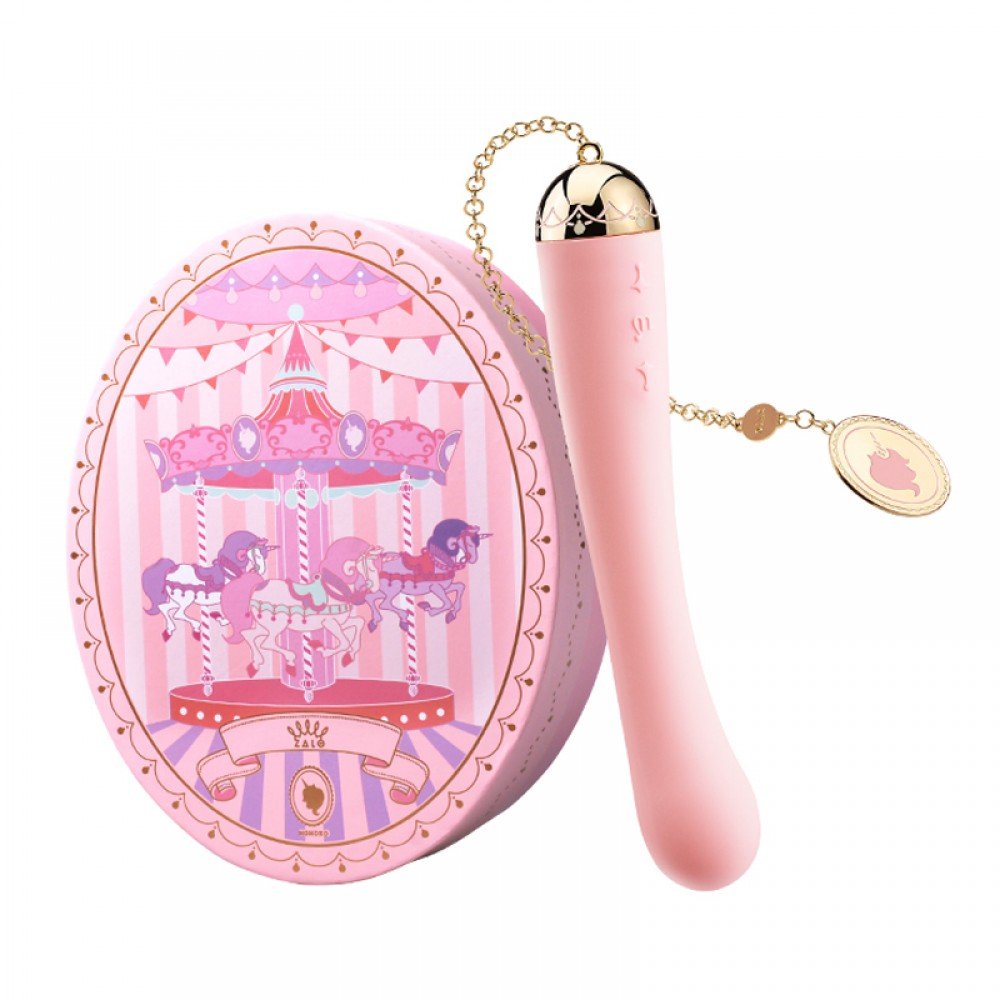 Вібратор для точки G з підключенням до телефону ZALO Momoko Strawberry Pink Вібратор для точки G з підключенням до телефону ZALO Momoko Strawberry Pink