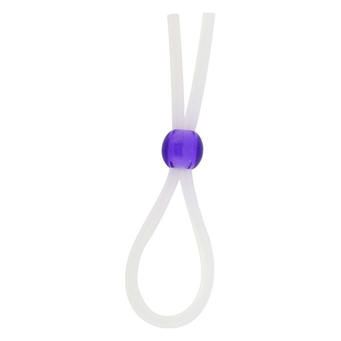 Кільце ерекційне 5 " Silicon Cock Ring with Bead, LAVENDER Кільце ерекційне 5 " Silicon Cock Ring with Bead, LAVENDER