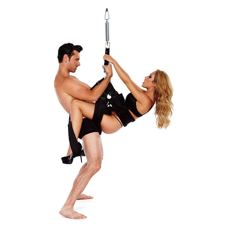 Гойдалка для сексу Whipsmart Pleasure Swing, чорний Гойдалка для сексу Whipsmart Pleasure Swing, чорний