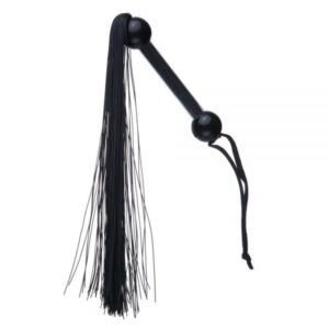 Батіг SILICONE FLOGGER WHIP BLACK
