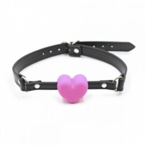 Кляп серце Silicone Luxury Fetish Pink