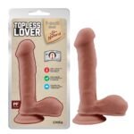 Фалоімітатор на присосці Chisa T-skin ReaL Topless Lover реалістичний, бежевий