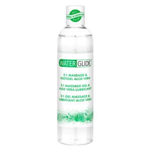 Лубрикант і масажний гель 2 в1 WATERGLIDE ALOE VERA, 300 мл