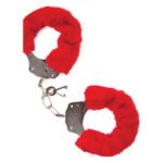 Наручники з хутром MAI No.38 METAL FURRY HANDCUFFS RED