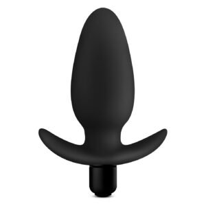Анальна пробка з вібрацією Blush Anal Adventures Platinum Saddle Plug