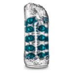 Мастурбатор вагіна з намистинами всередині Blush M For Men Super Stroker Clear, прозорий