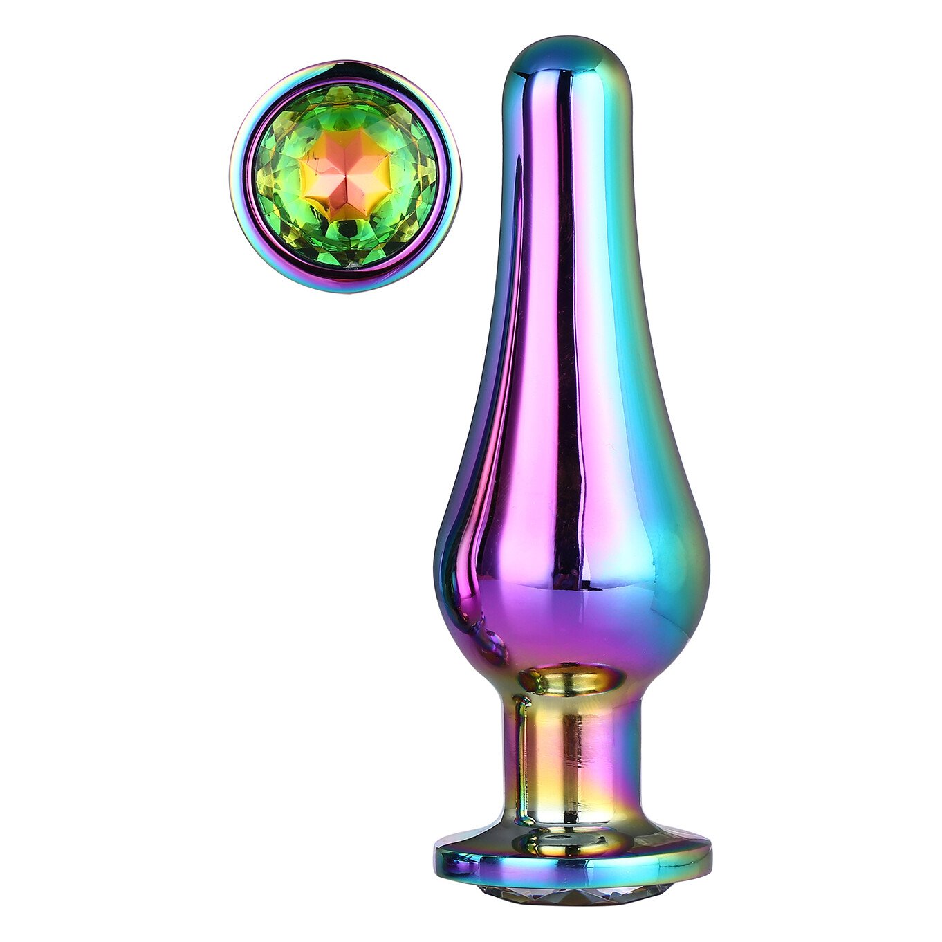 Анальна пробка конічної форми Dream Toys GLEAMING LOVE COLOURED PLEASURE PLUG L Анальна пробка конічної форми Dream Toys GLEAMING LOVE COLOURED PLEASURE PLUG L