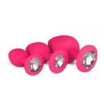 Набір анальних пробок Anal Diamond plug, Pink