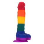 Райдужний фалоімітатор COLOURFUL LOVE DILDO