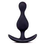 Анальний плаг ANAL ADVENTURES PLATINUM WAVE BLACK