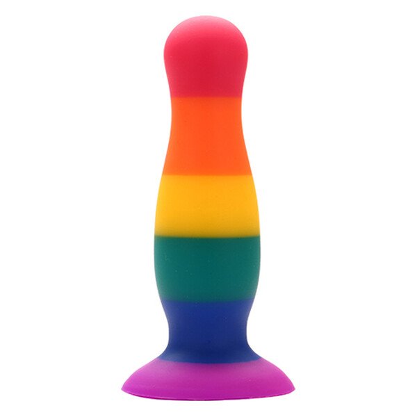 Райдужна анальна пробка COLOURFUL LOVE PLUG Райдужна анальна пробка COLOURFUL LOVE PLUG