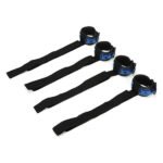 Набір БДСМ для ліжка WHIPSMART DIAMOND BED RESTRAIN KIT BLUE