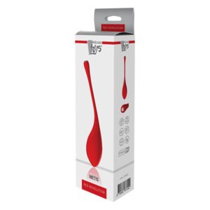Вагінальний тренажер з пульсацією Dream toys RED REVOLUTION METIS, червоний