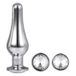 Набір анальних пробок конічної форми Dream Toys GLEAMING LOVE PLEASURE SET SILVER
