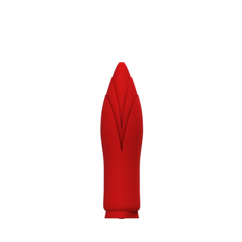 Міні вібратор зі знімною віброкулею, Dream Toys Red Revolution Sirona, червоний Міні вібратор зі знімною віброкулею, Dream Toys Red Revolution Sirona, червоний