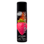 Розігріваючий їстівний лубрикант 4 в 1 Wet Fun полуниця 89 мл