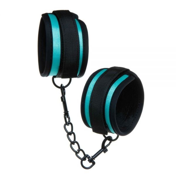 Наручники тканинні бірюзові Luxury Fetish CUFFS Наручники тканинні бірюзові Luxury Fetish CUFFS
