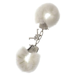 Наручники Metal Handcuff with Plush, білий