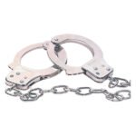 Наручники хромовані NMC Hand Cuffs із довгим ланцюгом