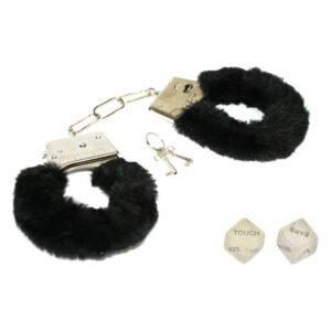Наручники з кубиками Naughty Nights, Black