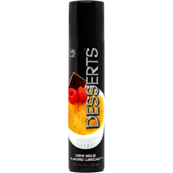 Їстівний лубрикант WET Desserts Crème Brulee (Крем-брюле), 30 мл Їстівний лубрикант WET Desserts Crème Brulee (Крем-брюле), 30 мл