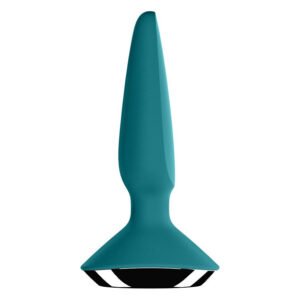 Анальна смарт-вібропробка Satisfyer Plug-ilicious 1 Petrol