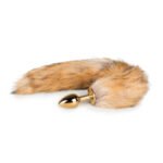 Анальна пробка із хвостиком песець S довжина 40 см Fox Tail Plug Easy Toys