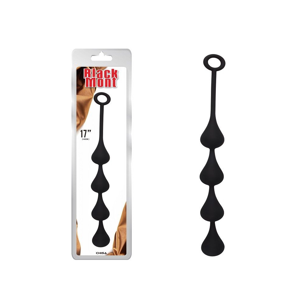 Анальні буси Chisa Black Mont "17" Anal Penetrator чорні, M Анальні буси Chisa Black Mont "17" Anal Penetrator чорні, M