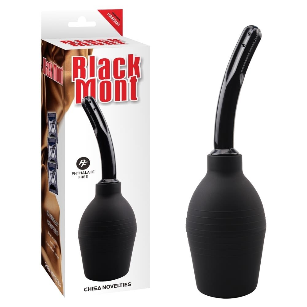 Анальний душ Chisa Black Mont Booty Cleanse, чорний Анальний душ Chisa Black Mont Booty Cleanse, чорний