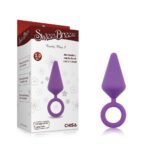 Анальна пробка зі стопером Chisa Sweet Breeze фіолетова, S