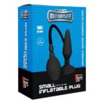 Анальний плаг розширювач із накачуванням Dream Toys Menzstuff Small Inflatable Plug чорний