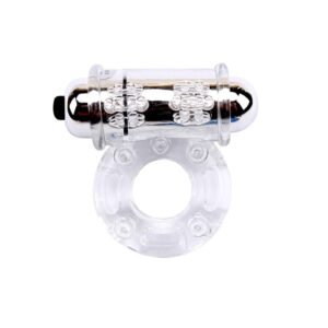 Ерекційне віброкільце Chisa Get Lock Vibrating Bull Ring, прозоре