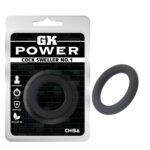 Ерекційне кільце Chisa GK Power Cock Sweller no.1, чорне