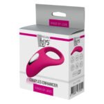 Ерекційне віброкільце DreamToys Rings Of Love силіконове, рожеве