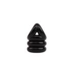 Ерекційне кільце Chisa GK Power Triangle++ Ring з утяжкою на мошонку, чорне